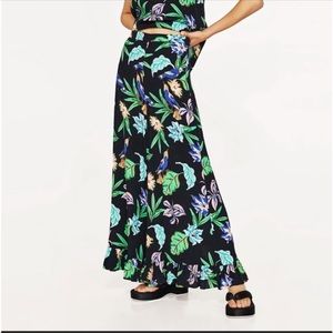 Zara super wide leg pants